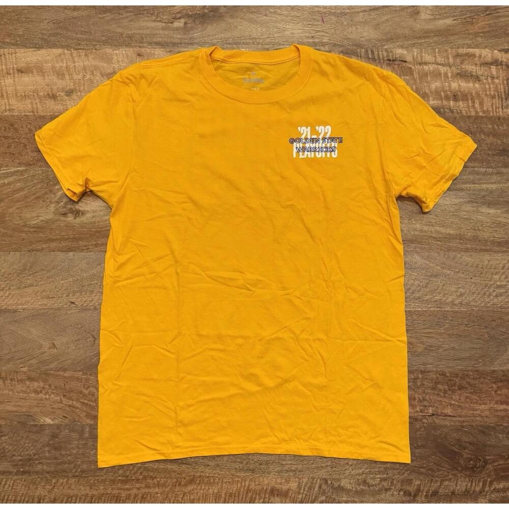 Golden State Warriors 21-22 Playoff Series T-Shirt Fanatics Mens Large
